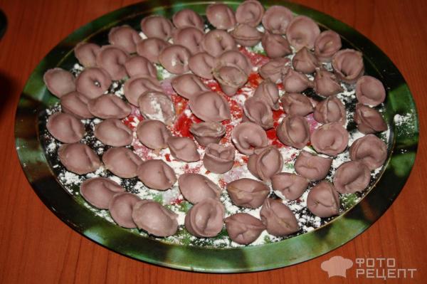 Цветные пельмени