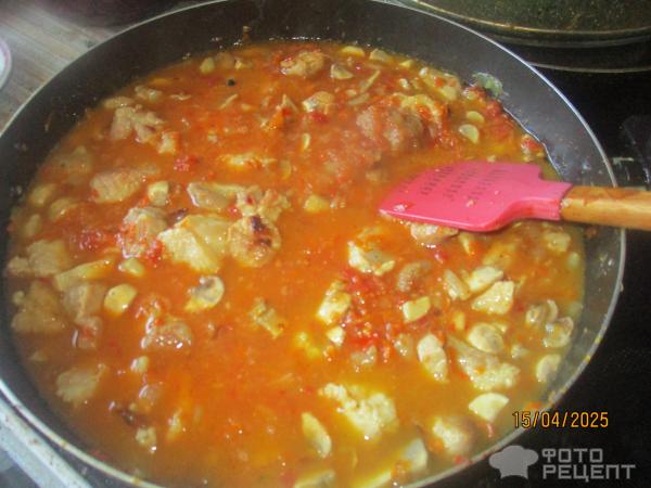 Мясная подлива фото