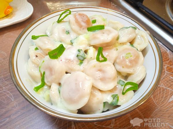 Жареные пельмени фото