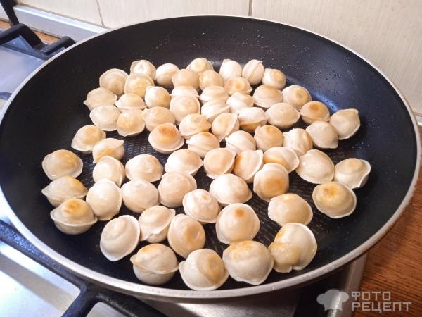 Жареные пельмени фото
