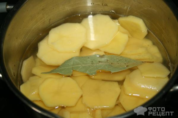 Запеканка из рыбы и картофеля