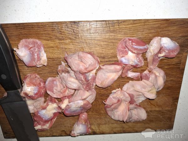 Куриные желудочки фото