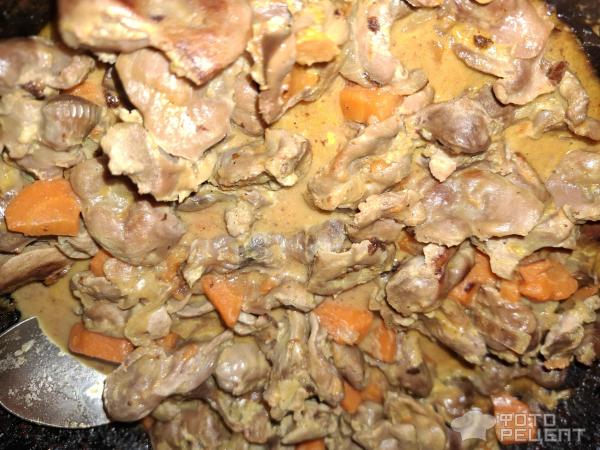 Куриные желудочки фото