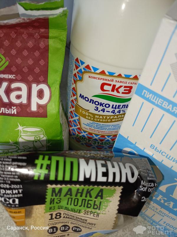 Каша из полбяной манки