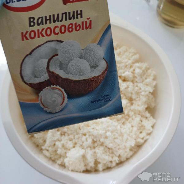 Творожная пасха Кокосовая фото