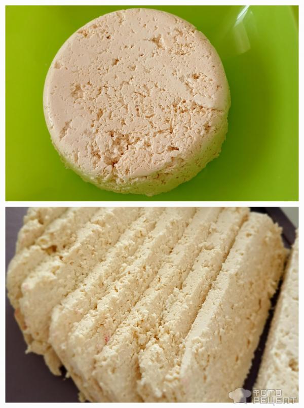 Закуска из печеной свеклы с сыром из ряженки и кедровыми орехами фото