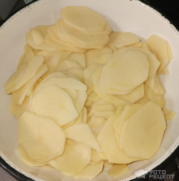 Гратен картофельный со сливками
