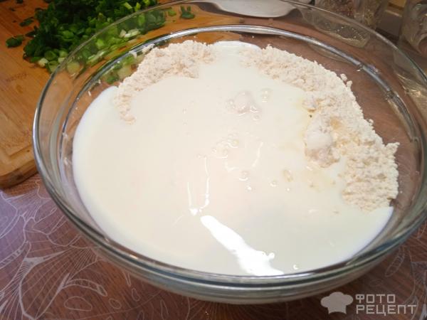 Пирог на кефире фото
