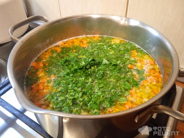 Суп летний из ревеня фото