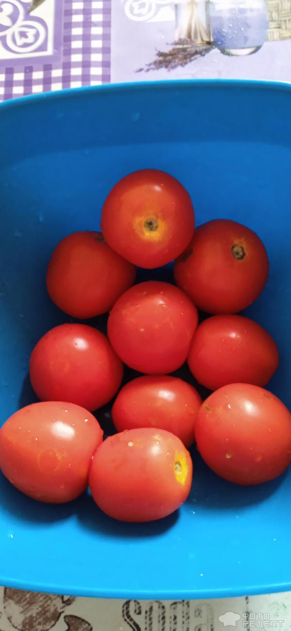 Консервированные помидоры в снегу фото