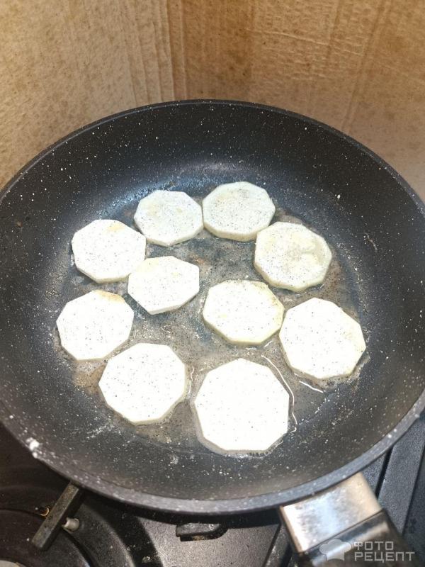 Кабачки кружочками нежные жареные в муке
