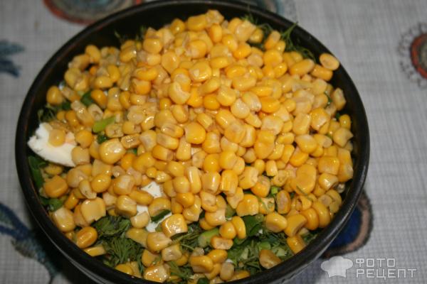Салат из капусты и крабовых палочек