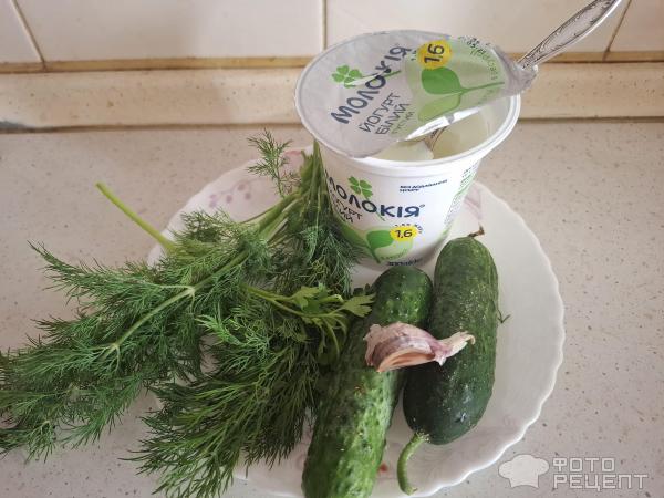 Йогуртовый соус к мясу и овощам фото
