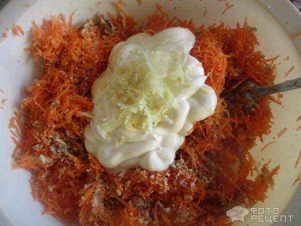 Морковный салат фото