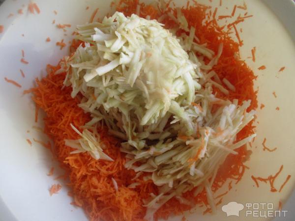 Морковный салат фото