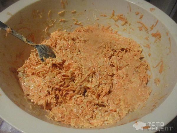 Морковный салат фото