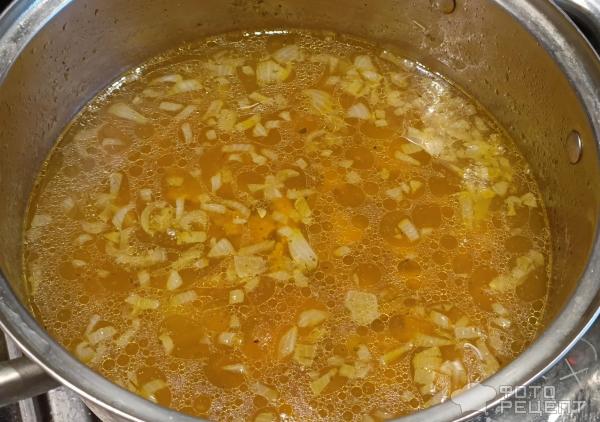 Грибной суп с лисичками