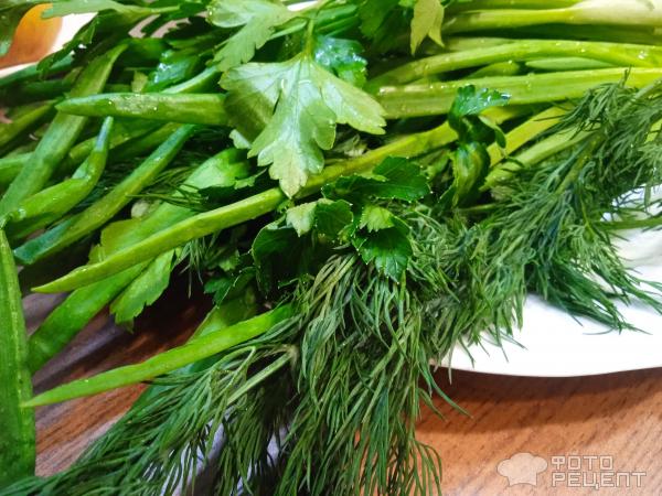 Постный овощной салат фото