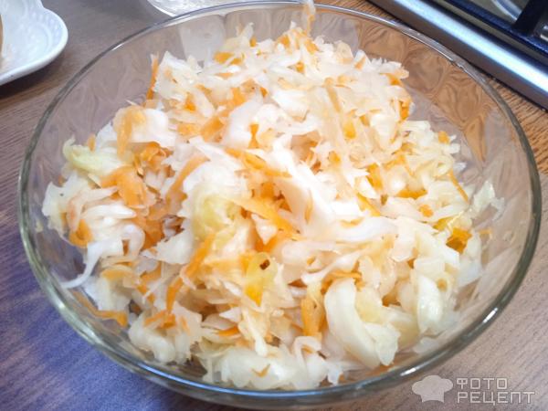 Постный овощной салат фото