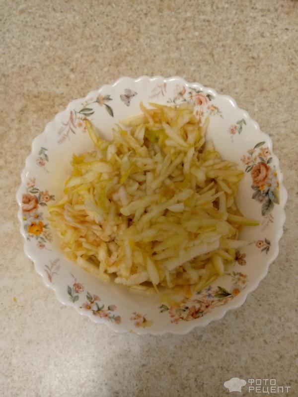 Пирог яблоками, тыквой и овсянкой фото