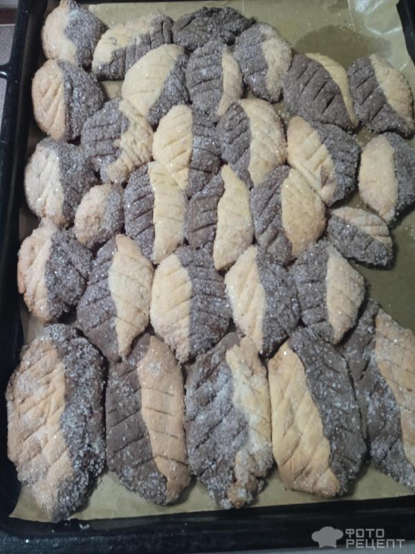 Печенье Осенние листья фото