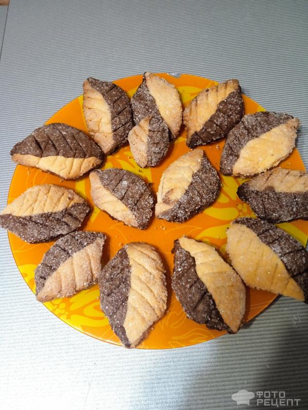 Печенье Осенние листья фото