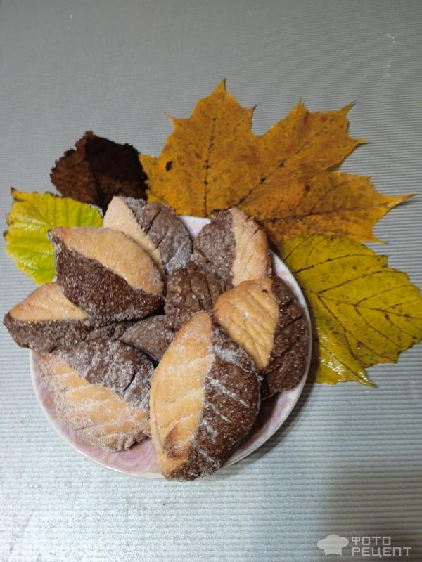 Печенье Осенние листья фото
