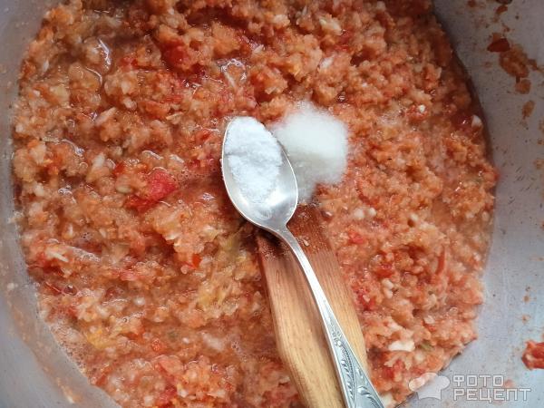 Кабачковая аджика фото