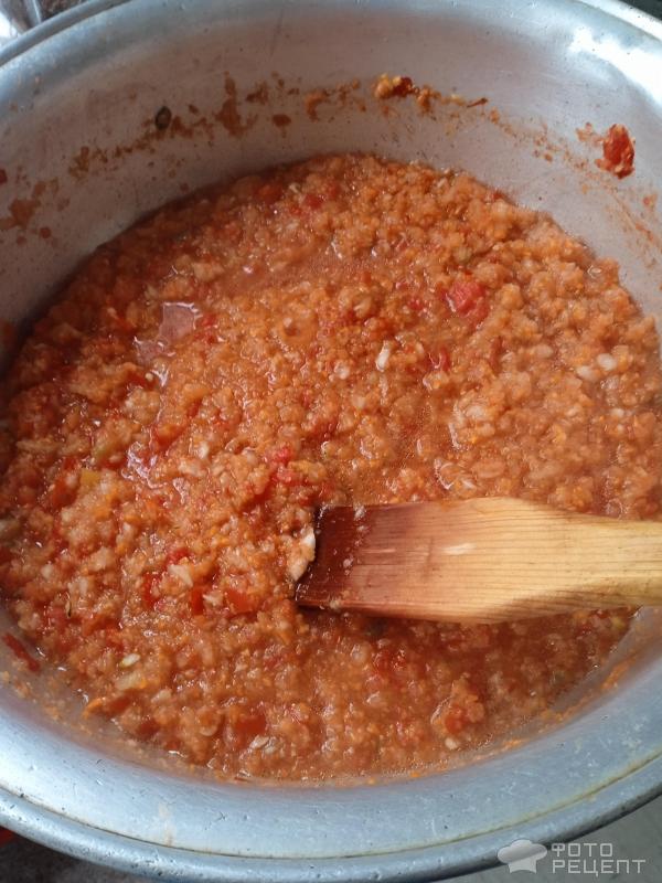 Кабачковая аджика фото