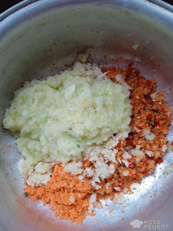 Кабачковая аджика фото