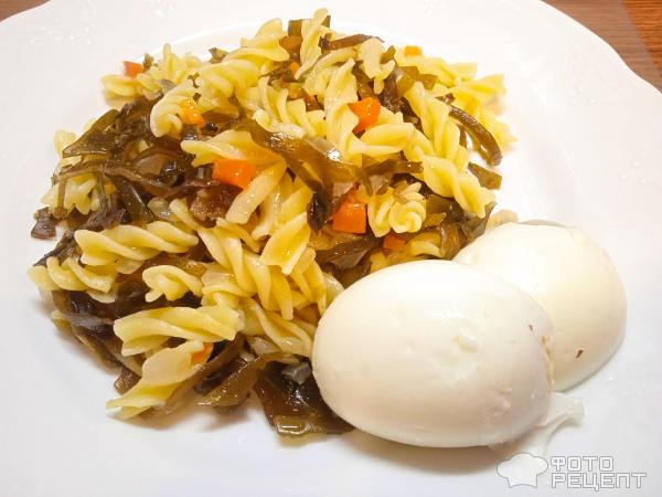 Макароны на сковороде фото