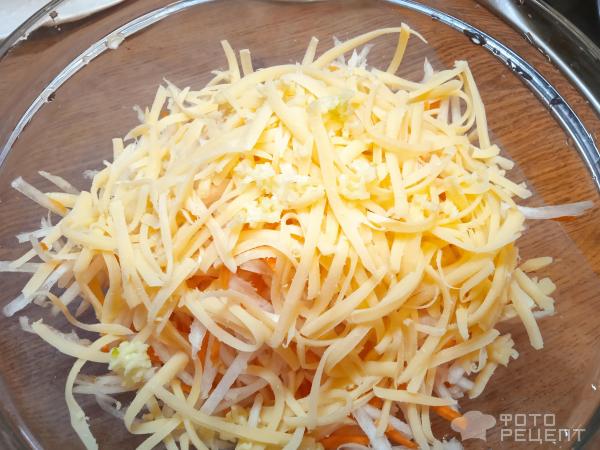 Закуска из дайкона фото