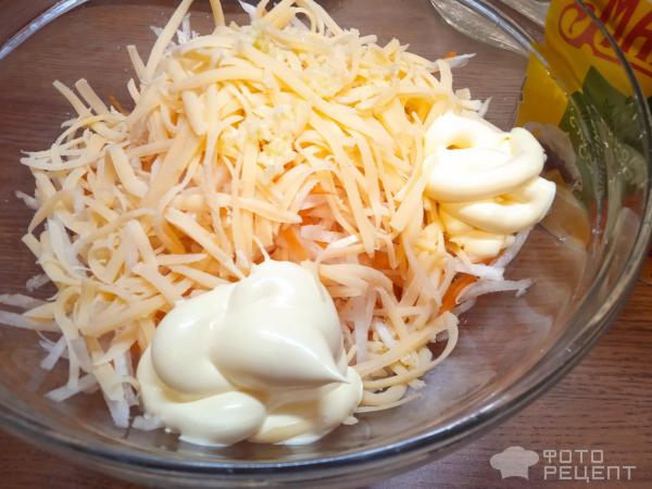 Закуска из дайкона фото