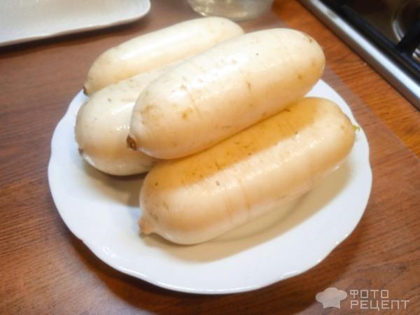 Закуска из дайкона фото