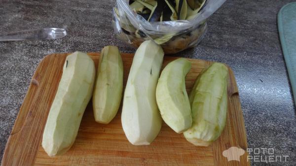 Баклажаны с выжарками фото