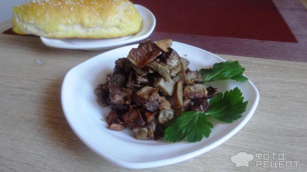 Баклажаны с выжарками фото