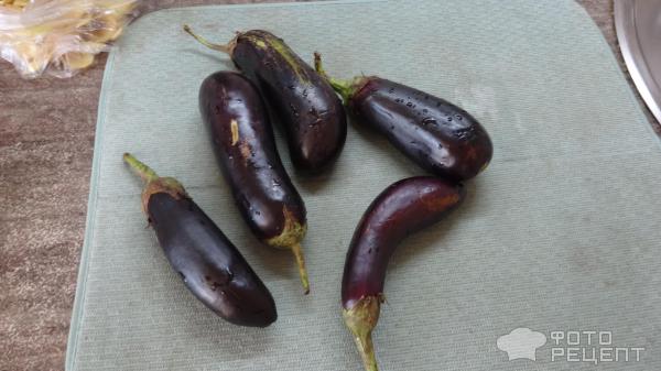 Баклажаны с выжарками фото