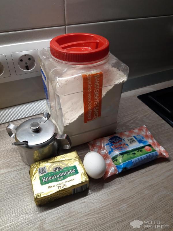 Творожные печенье