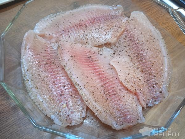 Филе тилапии запеченное фото