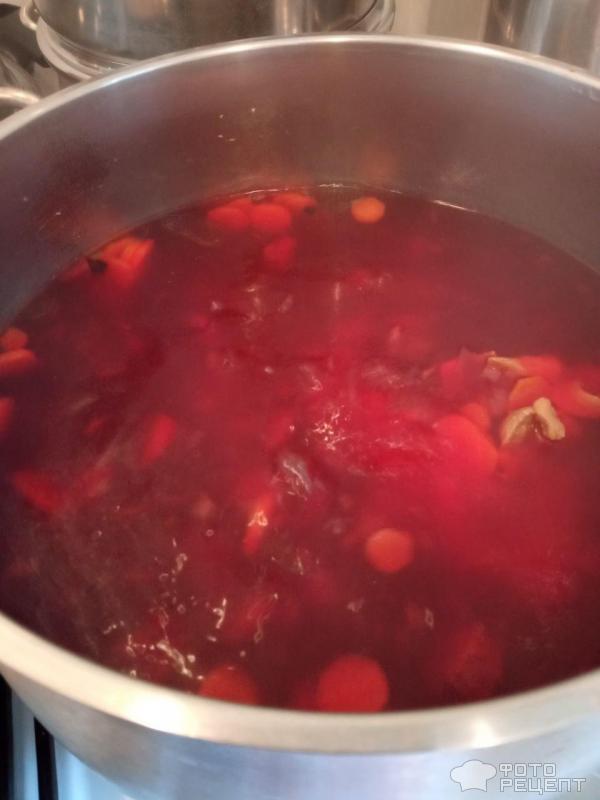 Борщ со свеклой фото