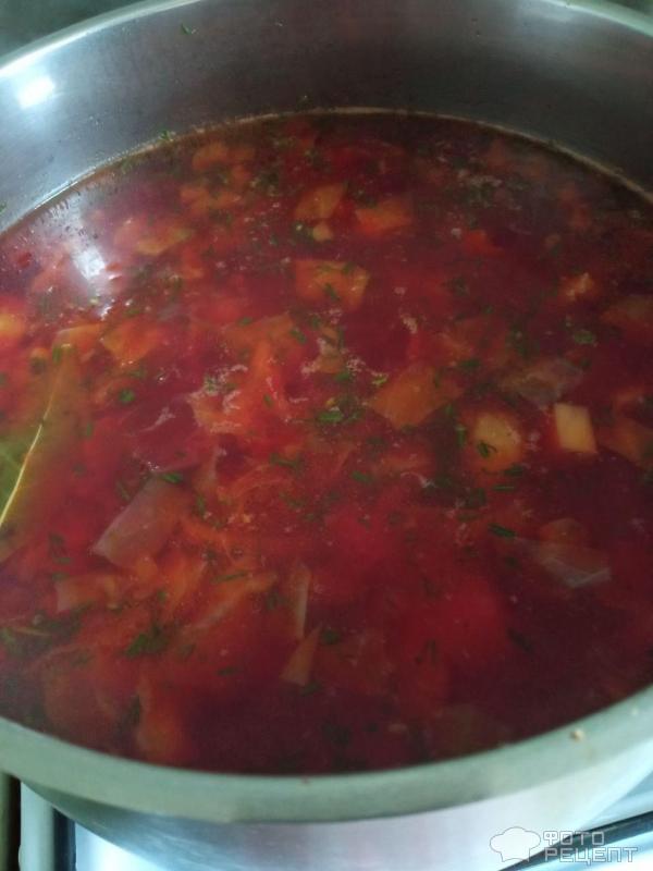 Борщ со свеклой фото