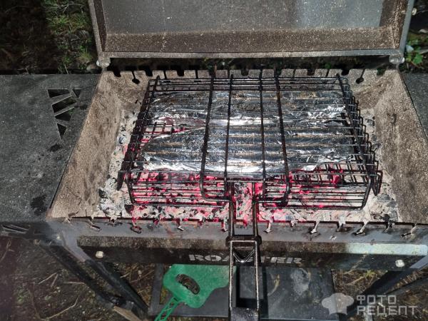 Скумбрия на мангале