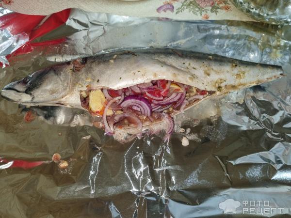 Скумбрия на мангале