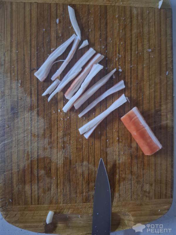 Салат Морской с креветками фото