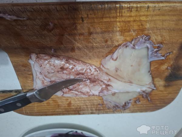 Салат Морской с креветками фото