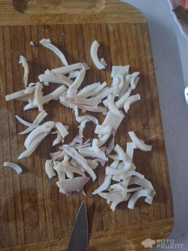 Салат Морской с креветками фото