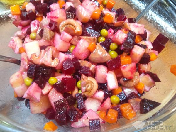 Вкуснейший винегрет с секретиком фото