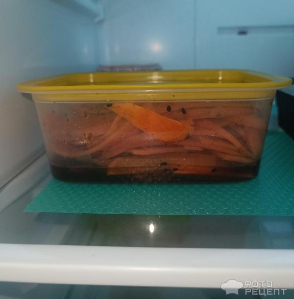 Морковный салатик с кунжутом