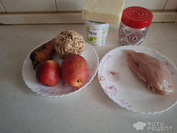 Салат с корнем сельдерея фото