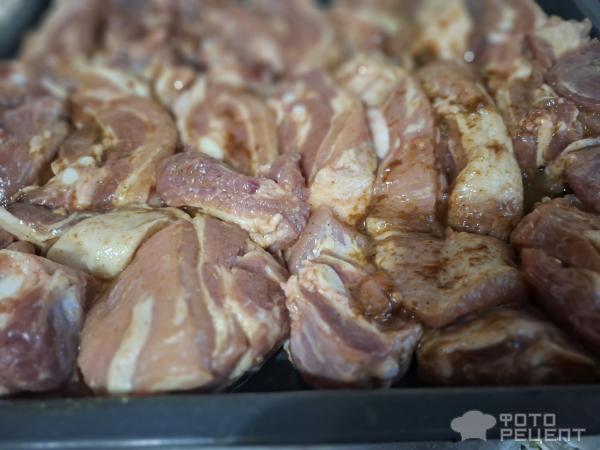 Свинные ребрышки в духовке фото